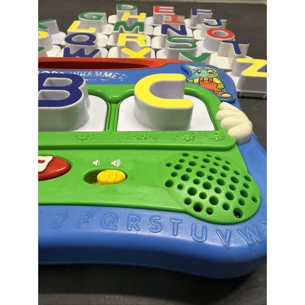 LEAP FROG WORD WHAMMER Electronic Magnetic Fridge Phonics Set - 26 Letters A-Z